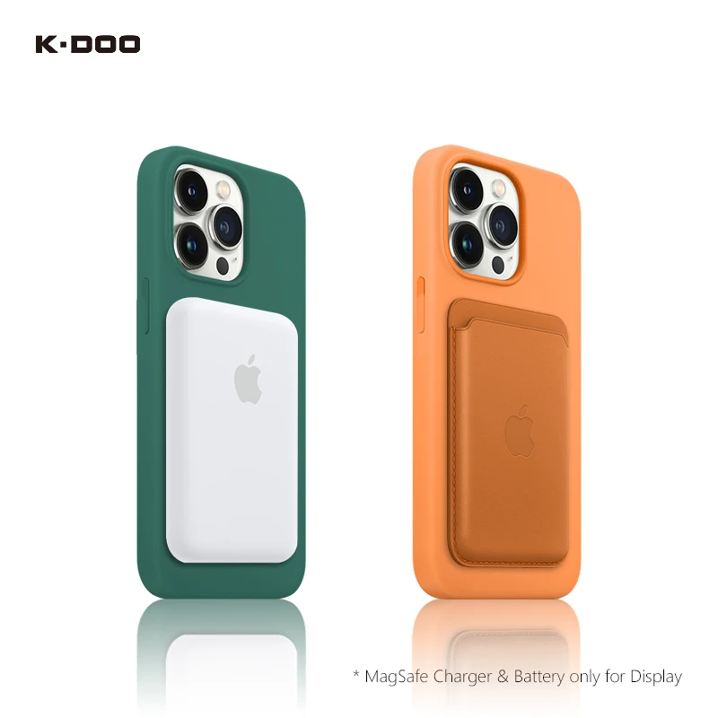 K-DOO Mag iCoat Silicone Phone Cover For 13mini/Iphone13/13pro/13promax Liquid Silicon Case With Magsafe Soft Touch Food-Grade
K-DOO Mag iCoat Silicone Phone Cover For 13mini/Iphone13/13pro/13promax Liquid Silicon Case With Magsafe Soft Touch Food-Grade