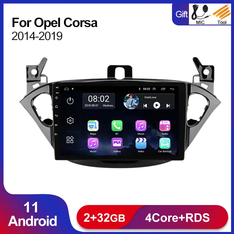 2 + 32G 9 ''Android 11 автомобильное радио, стерео для Opel Corsa E 2014 2015 2016 2017 2018 2019 GPS Navgationi WIFI Мультимедийный Проигрыватель BT SWC
2 + 32G 9 ''Android 11 автомобильное радио, стерео для Opel Corsa E 2014 2015 2016 2017 2018 2019 GPS Navgationi WIFI Мультимедийный Проигрыватель BT SWC