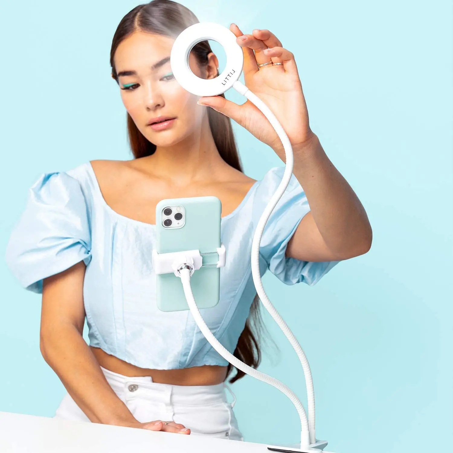 Round Fill Photography RingLight Selfie Ring Light Mount Stick LED Phone Holder Stand Video Camera Lamp Makeup Adjustable Arm
Round Fill Photography RingLight Selfie Ring Light Mount Stick LED Phone Holder Stand Video Camera Lamp Makeup Adjustable Arm