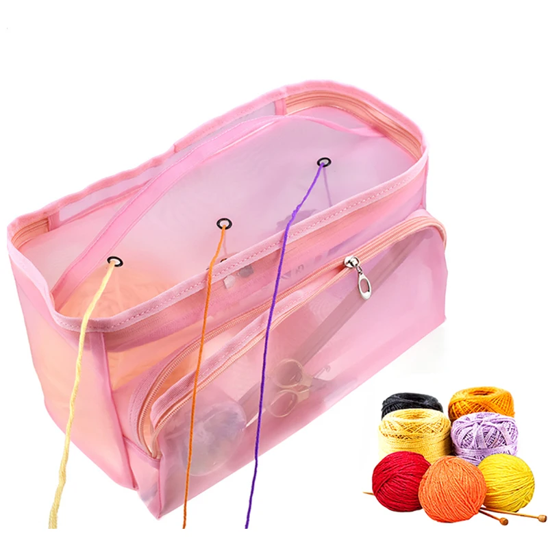 1pcs Mesh Sewing Kit Bag DIY Hand Weaving Tools Organizer Hollow DIY Hand Weaving Yarn Bag Crochet Thread Storage Mesh Holder
1pcs Mesh Sewing Kit Bag DIY Hand Weaving Tools Organizer Hollow DIY Hand Weaving Yarn Bag Crochet Thread Storage Mesh Holder