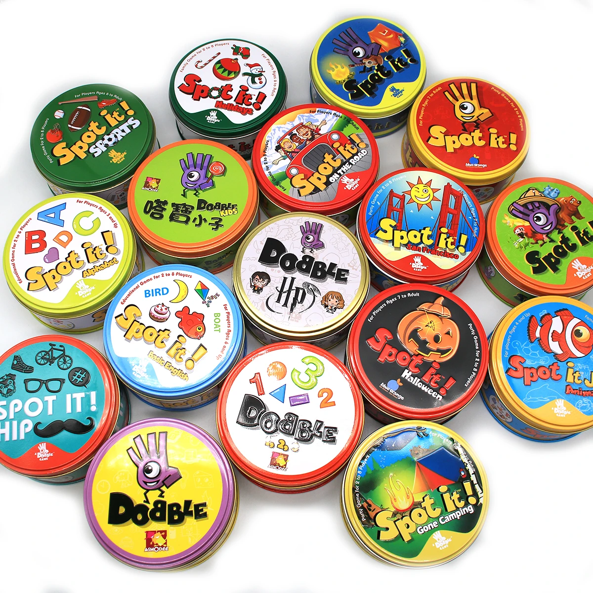 Spot It Animals Jr Dobble Card Game HP Style Toy Iron Box Sport Go Camping Hip Kids Board Games Gift Alphabet Holidays English
Spot It Animals Jr Dobble Card Game HP Style Toy Iron Box Sport Go Camping Hip Kids Board Games Gift Alphabet Holidays English