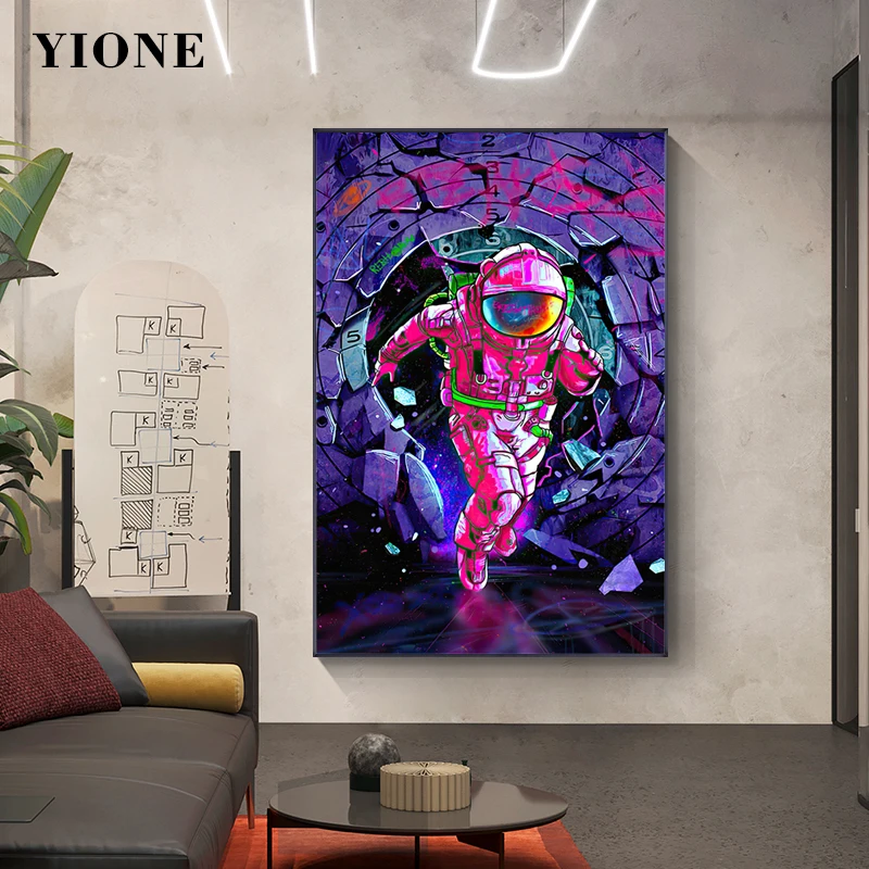 Running Astronaut Canvas Art Painting Abstract Purple Spaceship Outer Space Lover Wall Poster Prints Picture Home Decoration
Running Astronaut Canvas Art Painting Abstract Purple Spaceship Outer Space Lover Wall Poster Prints Picture Home Decoration