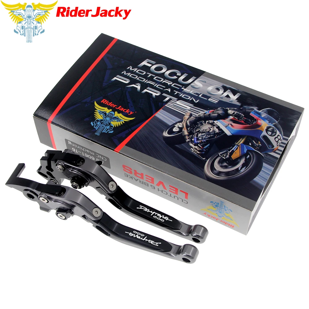 Riderjacky для Triumph DAYTONA 600/650 2004 2005 CNC Складные Выдвижные рычаги тормозной муфты 
Riderjacky для Triumph DAYTONA 600/650 2004 2005 CNC Складные Выдвижные рычаги тормозной муфты