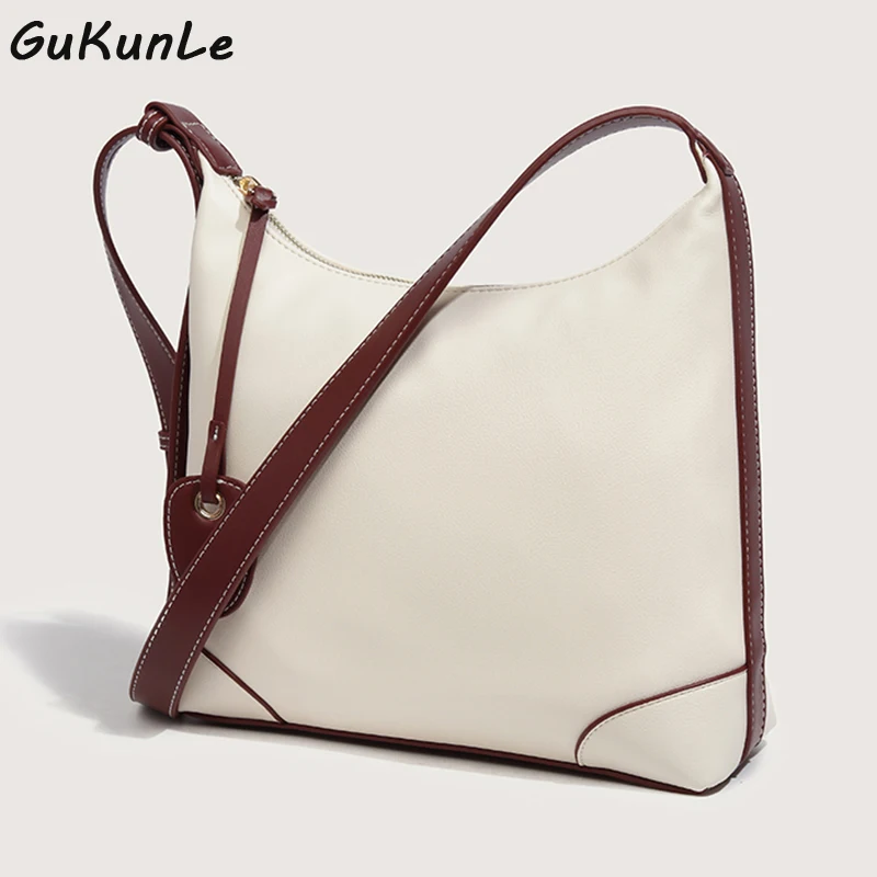 Women's Hobo Shoulder Bag Trendy Soft Pu Leather Large Capacity Women's Bag Branded Quality Lady Big Shopper Bag
Women's Hobo Shoulder Bag Trendy Soft Pu Leather Large Capacity Women's Bag Branded Quality Lady Big Shopper Bag