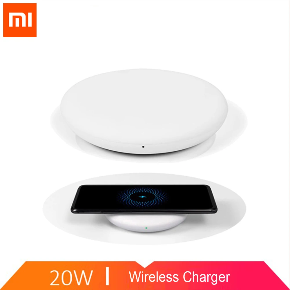 Оригинальное Беспроводное зарядное устройство Xiaomi 20 Вт (быстрая Беспроводная