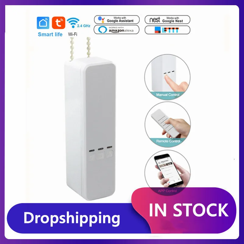 EU/US Smart Motorized Chain Roller Blinds Tuya WiFi Remote Voice Control Shade Shutter Drive Motor With Alexa Google Smart Home
EU/US Smart Motorized Chain Roller Blinds Tuya WiFi Remote Voice Control Shade Shutter Drive Motor With Alexa Google Smart Home