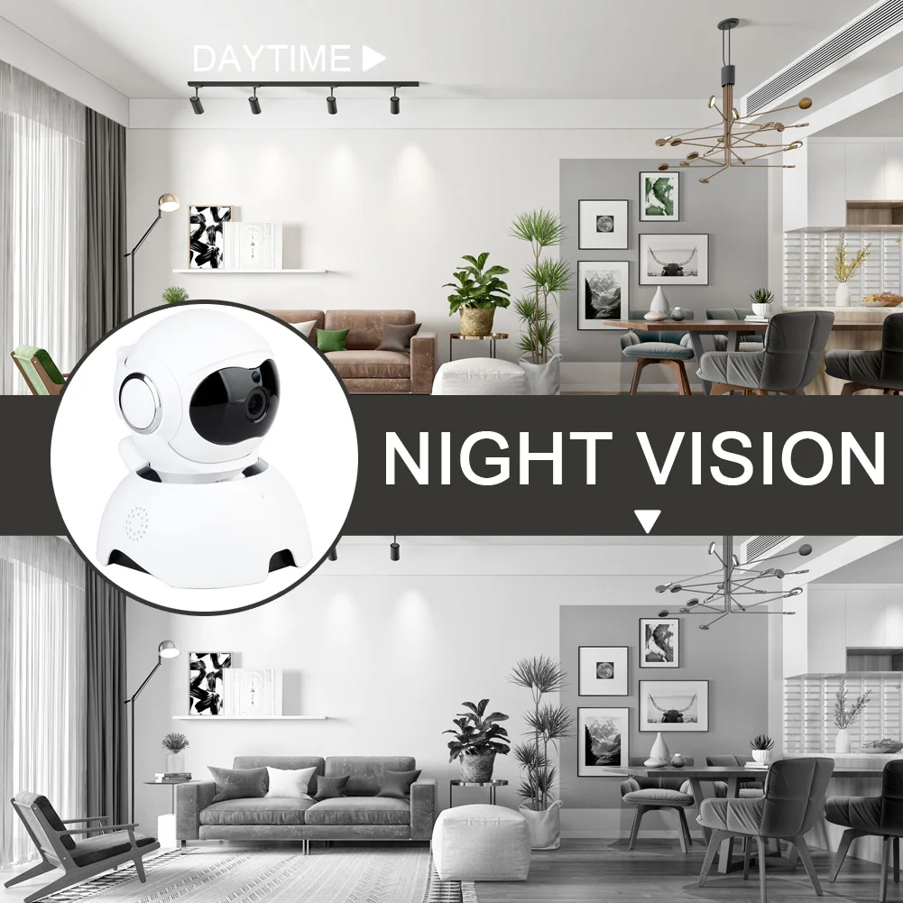 HD 1080P AI Wireless WiFi IP Camera Smart Automatic Tracking Security Surveillance CCTV Camera Two Way Intercom For Home
HD 1080P AI Wireless WiFi IP Camera Smart Automatic Tracking Security Surveillance CCTV Camera Two Way Intercom For Home