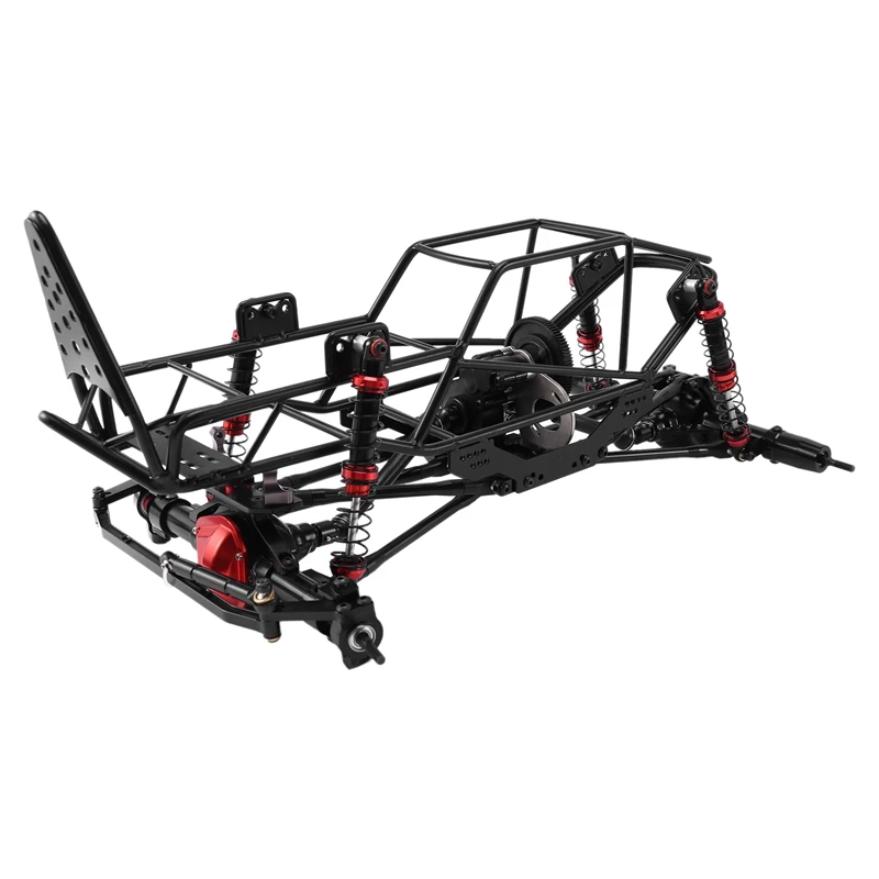 Full Tube Frame Metal Chassis Metal Body Roll Cage & Axle Shock Absorber for 1/10 RC Crawler Axial SCX10 Upgrade Parts
Full Tube Frame Metal Chassis Metal Body Roll Cage & Axle Shock Absorber for 1/10 RC Crawler Axial SCX10 Upgrade Parts