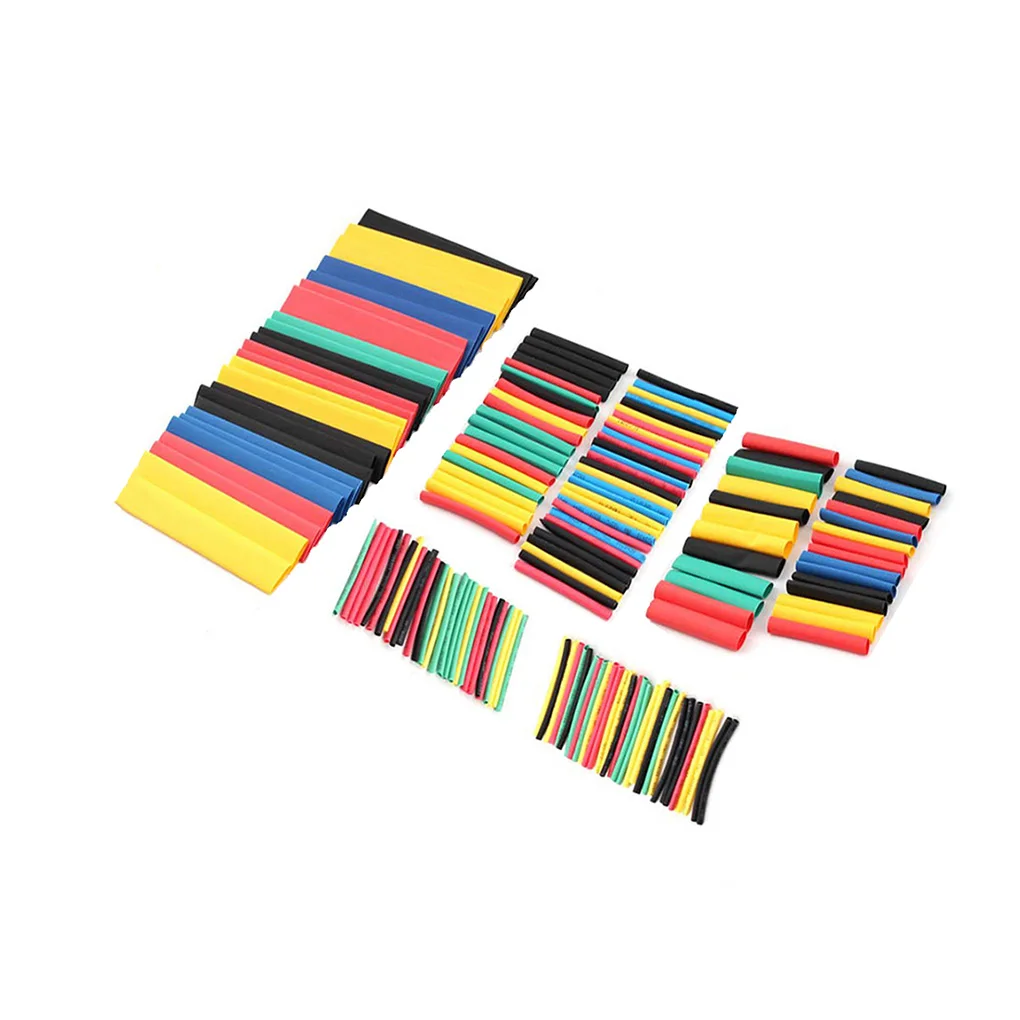 164pcs/Lot Heat Shrink Tube Kit Shrinking Assorted Polyolefin Insulation Sleeving Heat Shrink Tubing Wire Cable New Upgrade
164pcs/Lot Heat Shrink Tube Kit Shrinking Assorted Polyolefin Insulation Sleeving Heat Shrink Tubing Wire Cable New Upgrade