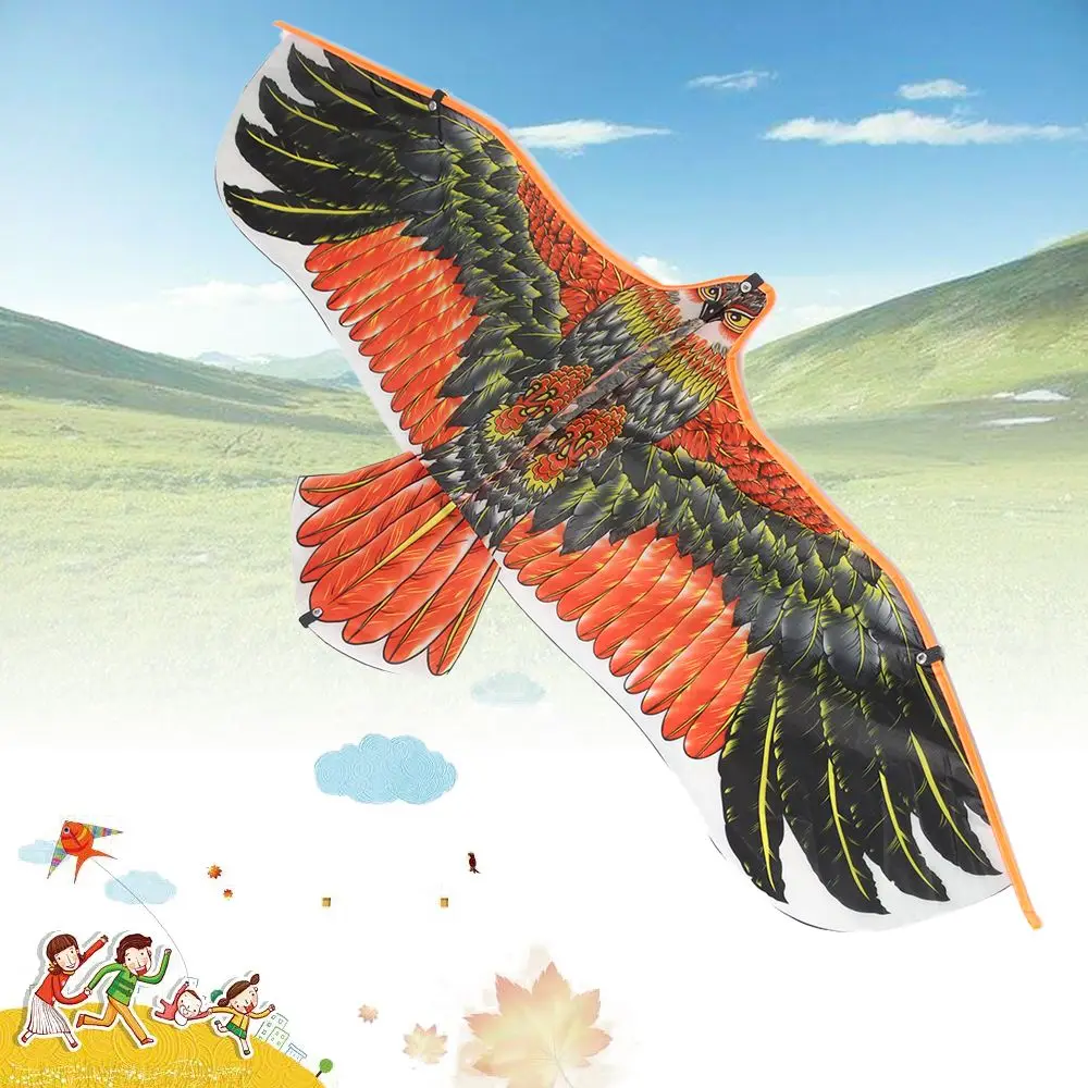 1.1m Eagle Kite With 30 Meter Kite Line Large Eagle Flying Bird Kites Children Gift Family Trips Garden Outdoor Sports DIY Toy
1.1m Eagle Kite With 30 Meter Kite Line Large Eagle Flying Bird Kites Children Gift Family Trips Garden Outdoor Sports DIY Toy