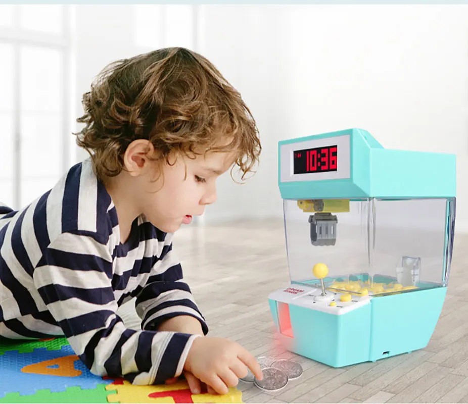 Coin Operated Candy Grabber Doll Toy Balls Catcher Crane Machine Game Electronic Mini Desktop Claw Machine Kid Gift Decoration
Coin Operated Candy Grabber Doll Toy Balls Catcher Crane Machine Game Electronic Mini Desktop Claw Machine Kid Gift Decoration