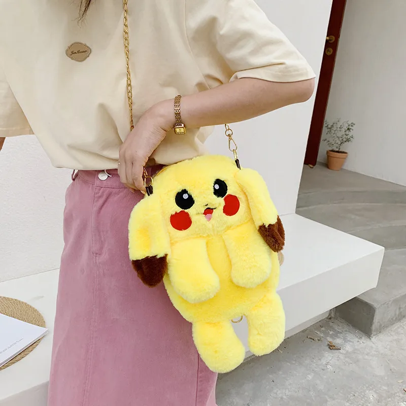 Kawaii Pikachu Bag Anime Bag 1pcs Soft Plush Cute Bag Shoulder Bag Cartoon Bunny Plush Bag Messenger Bag Gifts for Girls Y585
Kawaii Pikachu Bag Anime Bag 1pcs Soft Plush Cute Bag Shoulder Bag Cartoon Bunny Plush Bag Messenger Bag Gifts for Girls Y585
