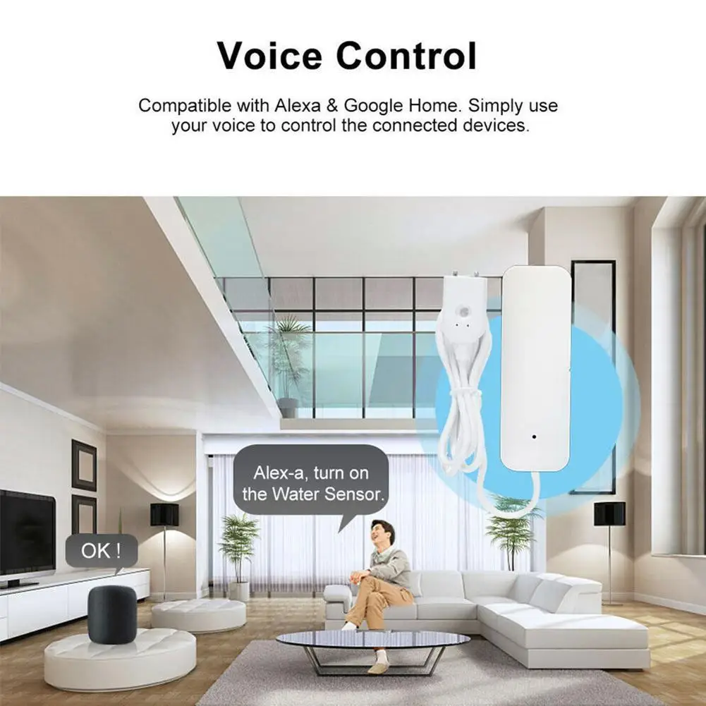 Wifi Leak Alarm Water Flood Water Level Sensor Smart Home Full Water Remote Alarm Work For Alexa Google Home P6J3
Wifi Leak Alarm Water Flood Water Level Sensor Smart Home Full Water Remote Alarm Work For Alexa Google Home P6J3