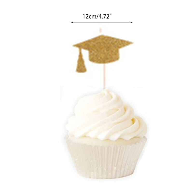 Top Quality 12pcs Glitter Cupcake Toppers Decoration Cake Flags Stick for 2021 Graduation Grad Party Supplies
Top Quality 12pcs Glitter Cupcake Toppers Decoration Cake Flags Stick for 2021 Graduation Grad Party Supplies