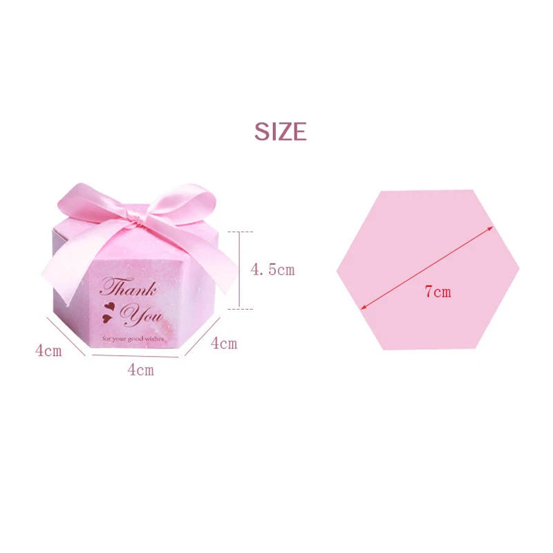 Pink Hexagonal Gift Bag Box for Party Baby Shower Paper Chocolate Boxes Package/Wedding Favours candy Boxes
Pink Hexagonal Gift Bag Box for Party Baby Shower Paper Chocolate Boxes Package/Wedding Favours candy Boxes