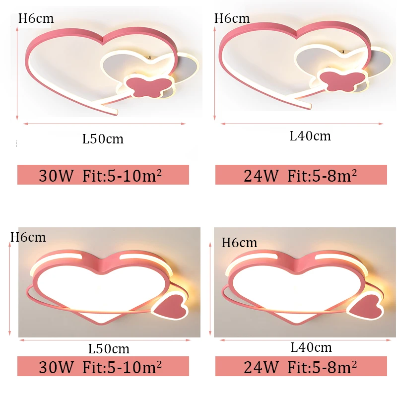 Modern fashion Acrylic LED Ceiling Lights Pink heart Chandelier Lights for Living room Children Room Girl's room Bedroom
Modern fashion Acrylic LED Ceiling Lights Pink heart Chandelier Lights for Living room Children Room Girl's room Bedroom