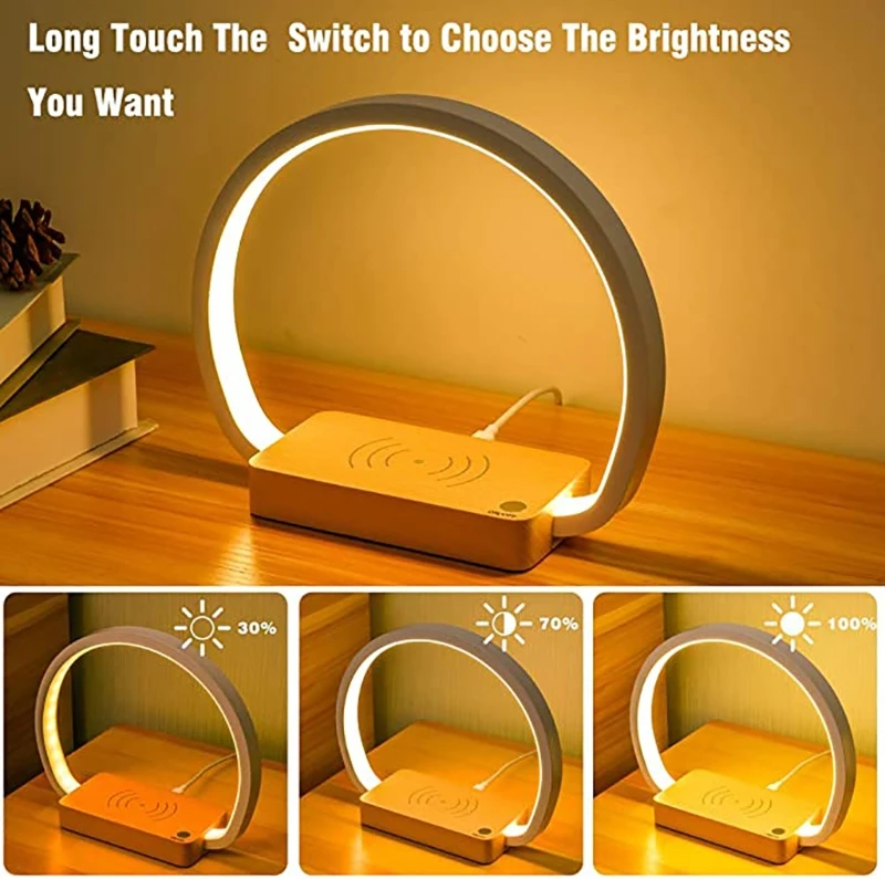 Multifunctional Bedside Lamp Mobile Phone Wireless Charging Table Lamp Eye Protection Reading LED Induction Wood Ideas
Multifunctional Bedside Lamp Mobile Phone Wireless Charging Table Lamp Eye Protection Reading LED Induction Wood Ideas