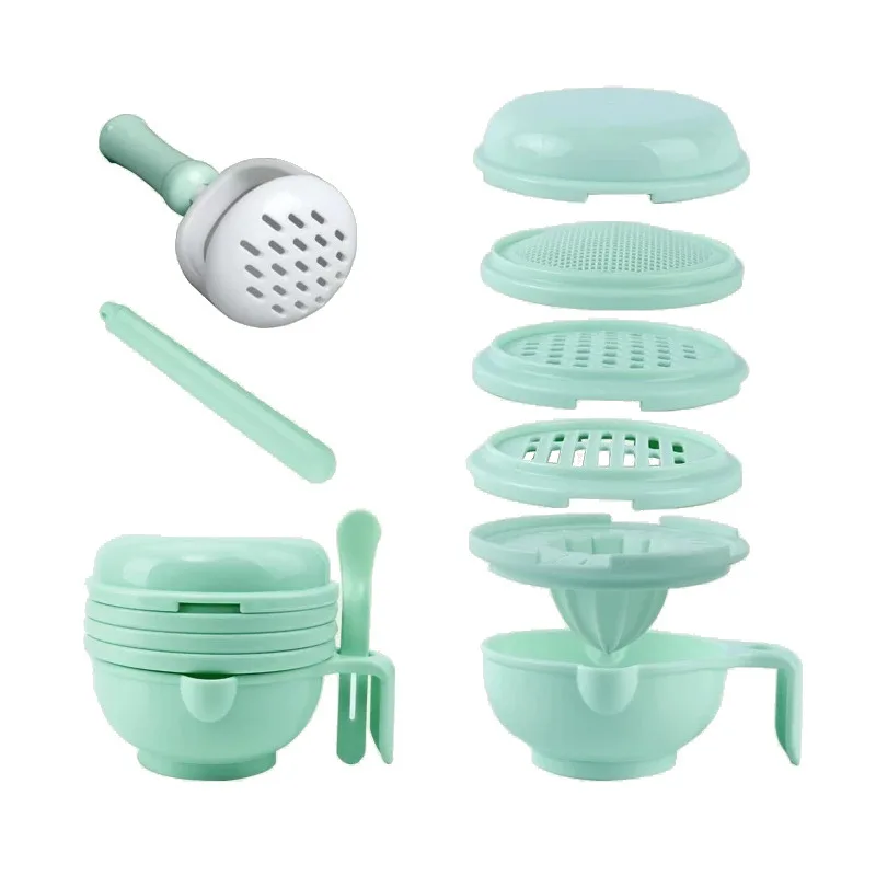Baby Food Making Set Manual Crusher Food Processor Baby Fruit Nanny Mesh Feeder Blender kitchen Pacifiers and accessories
Baby Food Making Set Manual Crusher Food Processor Baby Fruit Nanny Mesh Feeder Blender kitchen Pacifiers and accessories