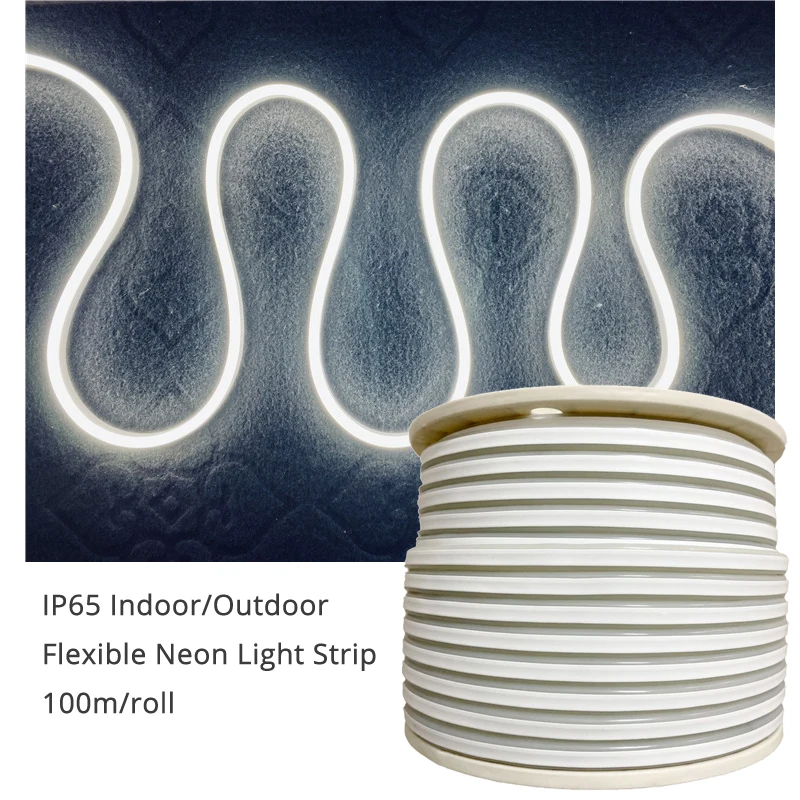 100m LED Flexible Neon Light Strip 220V Indoor Outdoor Holiday Decoration Daily lighting atmosphere landscape light 
100m LED Flexible Neon Light Strip 220V Indoor Outdoor Holiday Decoration Daily lighting atmosphere landscape light