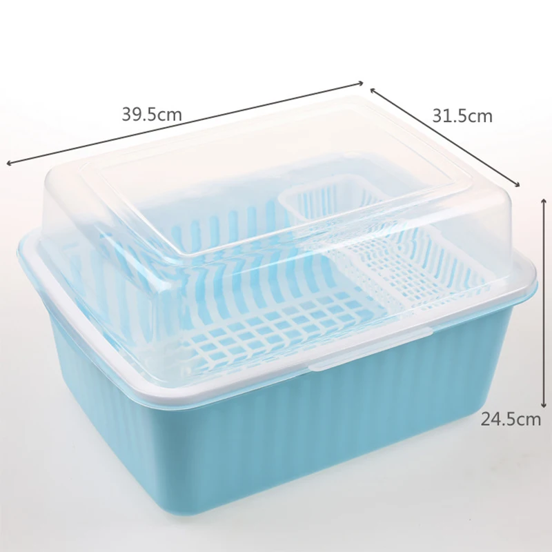 Detachable Dustproof Plastic Drain with Cover Racks Holders Cleaning Cupboard Dish Cup Chopsticks Rack Kitchen Storage Shelf
Detachable Dustproof Plastic Drain with Cover Racks Holders Cleaning Cupboard Dish Cup Chopsticks Rack Kitchen Storage Shelf