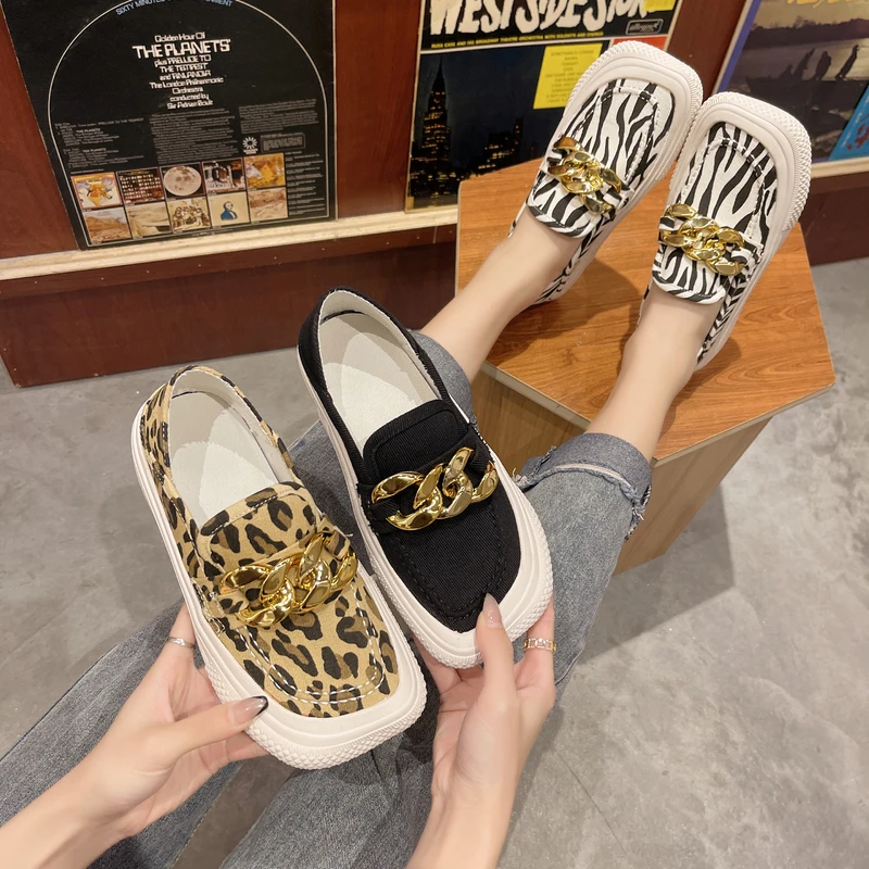 Square Toe Shoes Woman 2021 Clogs Platform Modis All-Match Slip-on Casual Female Sneakers New Creepers Cute Leopard Slip On
Square Toe Shoes Woman 2021 Clogs Platform Modis All-Match Slip-on Casual Female Sneakers New Creepers Cute Leopard Slip On