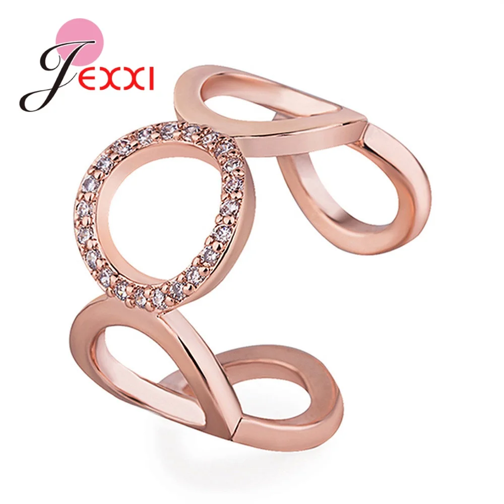 Hot Sale Exquisite 925 Sterling Silver Rings For Women Adjustable Round Birthday Gift Jewelry Cubic Zirconia Bagues Pour Femme
Hot Sale Exquisite 925 Sterling Silver Rings For Women Adjustable Round Birthday Gift Jewelry Cubic Zirconia Bagues Pour Femme