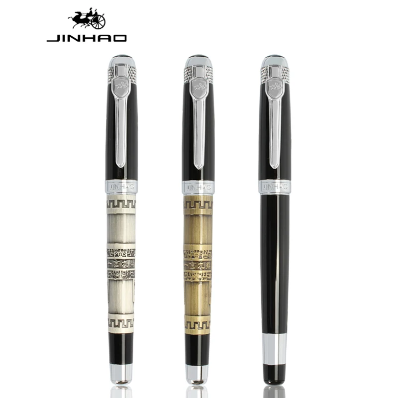 

Jinhao High Grade Fountain Pen Vintage Nine Tripods Good Faith Cooperation Multicolor For Choice Business Gift Pen