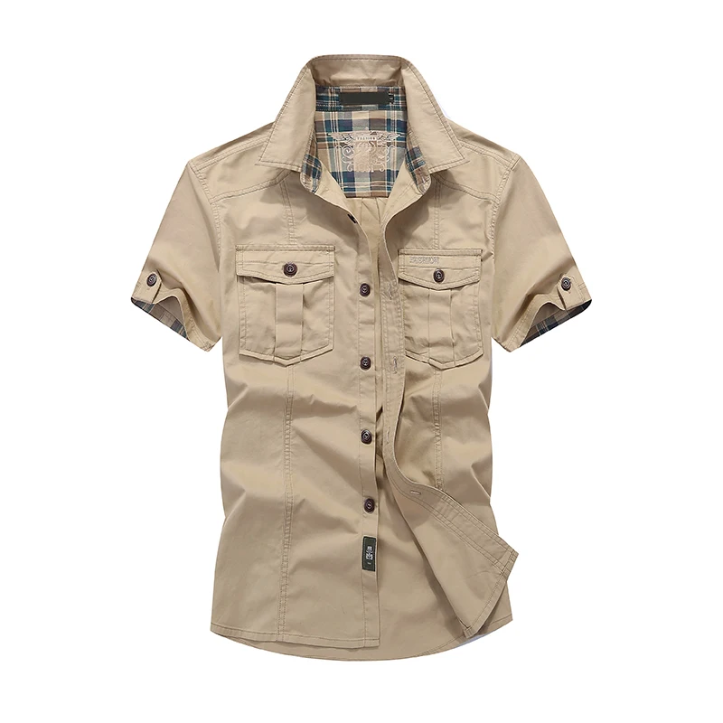 Summer Polo Shirt Men 100% Pure Cotton Cargo Denim T-shirts Military Army Tactical Bomber Polo Tee Tshirt Men with Multi Pockets
Summer Polo Shirt Men 100% Pure Cotton Cargo Denim T-shirts Military Army Tactical Bomber Polo Tee Tshirt Men with Multi Pockets
