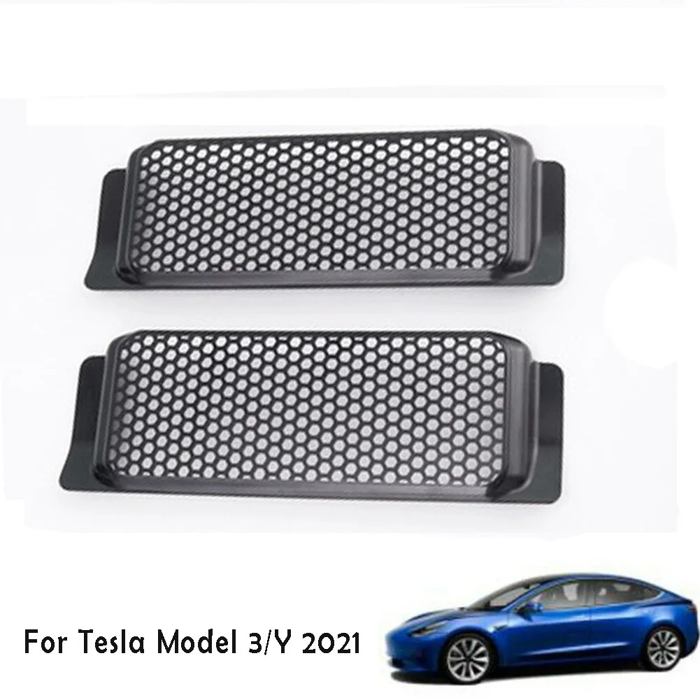 2pcs Black Car Interior Vent Air Conditioning Outlet Port Anti-blocking Protection Cover For Tesla Model 3/Y Set
2pcs Black Car Interior Vent Air Conditioning Outlet Port Anti-blocking Protection Cover For Tesla Model 3/Y Set
