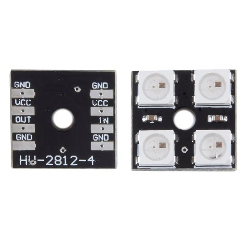 4-bit WS2812B Round Light Board RGB LED Full Color Driver Color Lamp Module Development Board Lamp Panel Module
4-bit WS2812B Round Light Board RGB LED Full Color Driver Color Lamp Module Development Board Lamp Panel Module