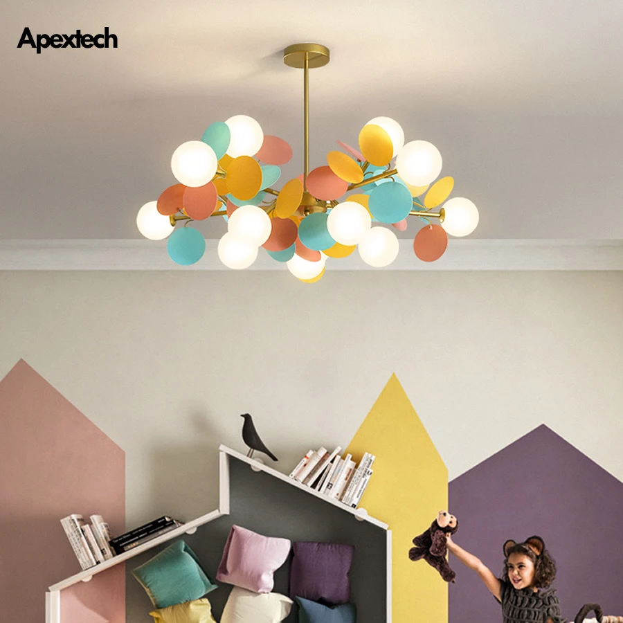 Children's Room Chandelier Multicolored Flower Branch Series Living Dining Room Ceiling Hanging Lights Bedroom Lighting Fixtures
Children's Room Chandelier Multicolored Flower Branch Series Living Dining Room Ceiling Hanging Lights Bedroom Lighting Fixtures
