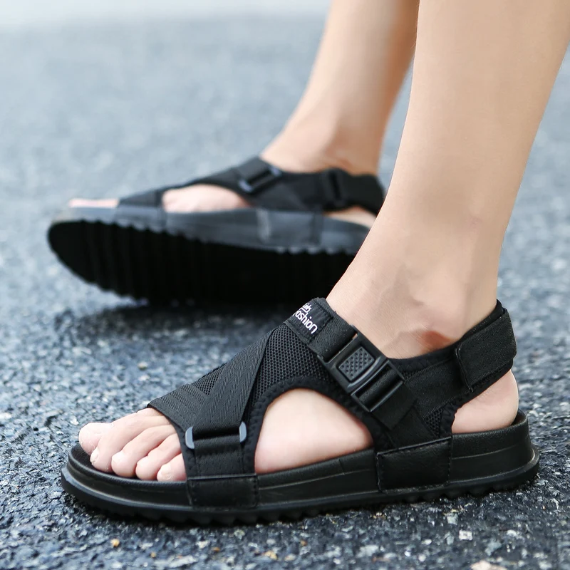 UPUPER Sandals Men Shoes 2019 Gladiator Mens Sandals Fashion Men Shoes Summer Flip Flops Gray Black Flat Sandals Big Size 36-46
UPUPER Sandals Men Shoes 2019 Gladiator Mens Sandals Fashion Men Shoes Summer Flip Flops Gray Black Flat Sandals Big Size 36-46