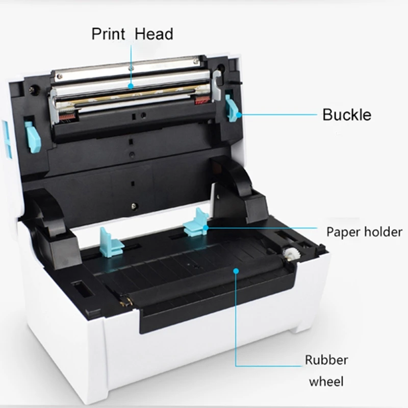 Thermal Barcode Label Printer with Label Holder- Compatible with Amazon Ebay Etsy Shopify 4X6 Shipping Sticker Printer
Thermal Barcode Label Printer with Label Holder- Compatible with Amazon Ebay Etsy Shopify 4X6 Shipping Sticker Printer