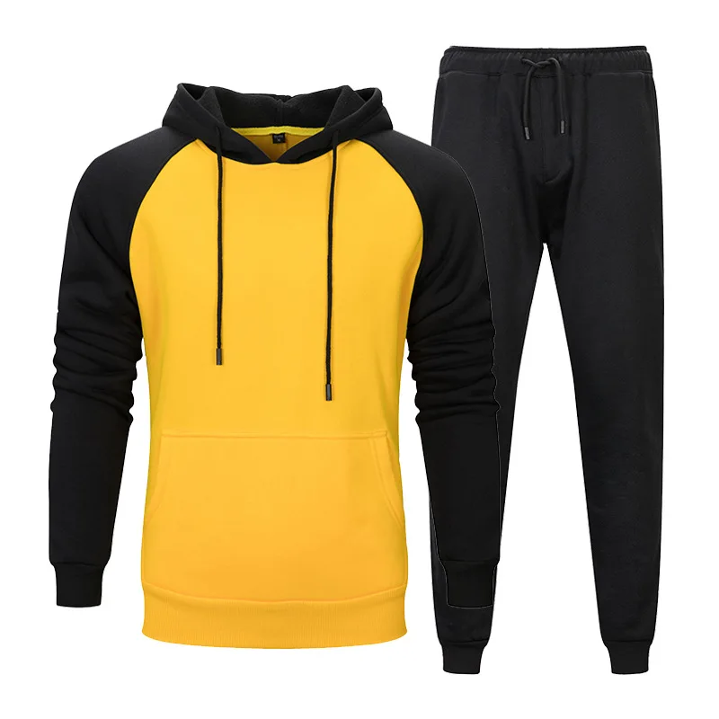 Autumn and Winter Youth Campus Sweater Two-piece Suit Student Contrast Color Hooded Sweater Loose Casual Sports Trousers
Autumn and Winter Youth Campus Sweater Two-piece Suit Student Contrast Color Hooded Sweater Loose Casual Sports Trousers