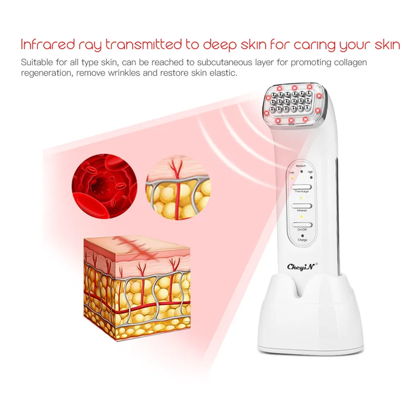 RF Radio Frequency Massager Machine Face Care Remove Facial Lifting Device and dot Matrix Facial Anti-Aging Beauty Instrument 
RF Radio Frequency Massager Machine Face Care Remove Facial Lifting Device and dot Matrix Facial Anti-Aging Beauty Instrument