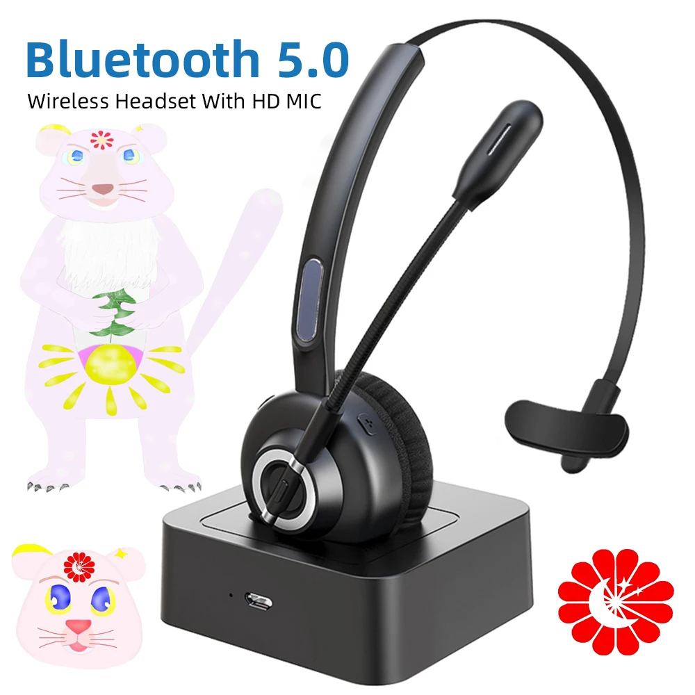 Wireless Bluetooth Telephone Operator Earphone Call Center VOIP Headset For Business Office Driving CustomeCr Service Headset
Wireless Bluetooth Telephone Operator Earphone Call Center VOIP Headset For Business Office Driving CustomeCr Service Headset