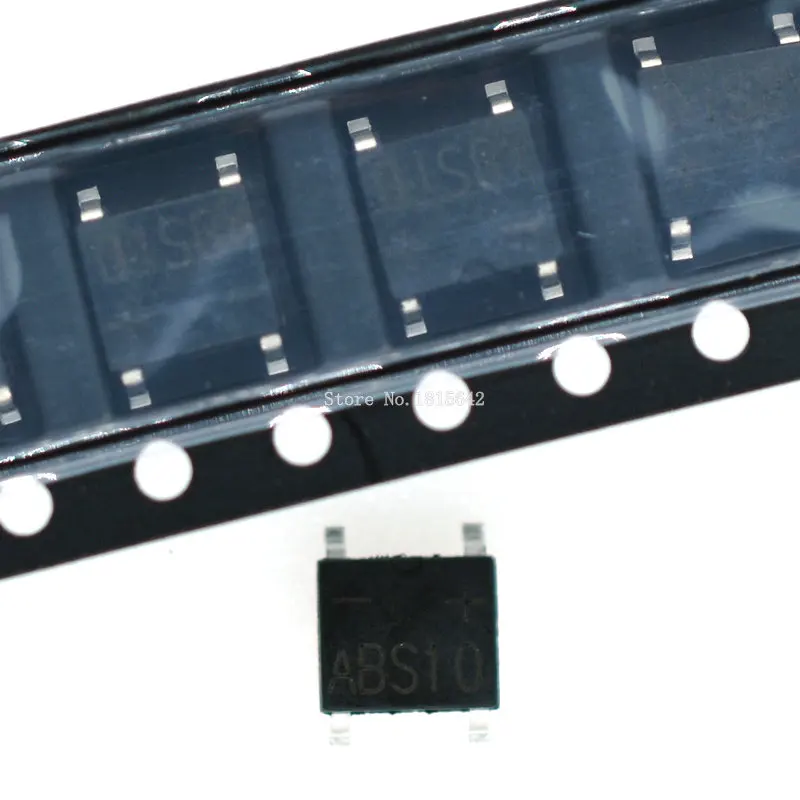 50 шт. новый SMD ABS10 0 8/1 а 1000 в мостовой выпрямитель однофазный стеклянный