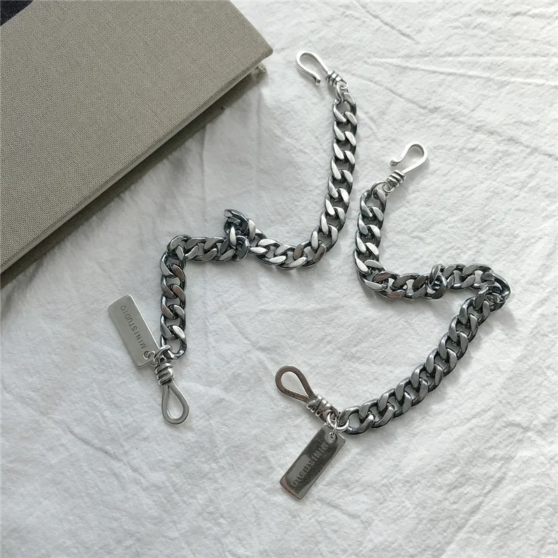 POFUNUO Real 925 Sterling Silver Lovers Wedding Jewelry Personalized Bracelets Women Men Couples Vintage 8mm Curb Chain Bracelet
POFUNUO Real 925 Sterling Silver Lovers Wedding Jewelry Personalized Bracelets Women Men Couples Vintage 8mm Curb Chain Bracelet