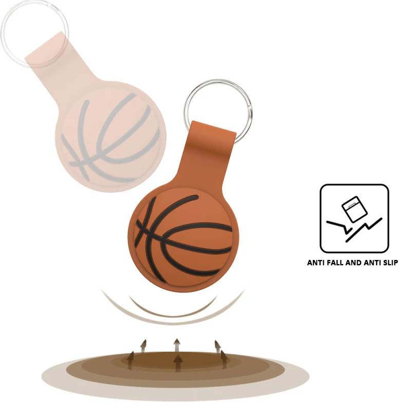 5Pcs For Airtags Protective Case Basketball Cartoon Cute Silicone Soft Anti-lost Anti-sweat Scratchproof Cover
5Pcs For Airtags Protective Case Basketball Cartoon Cute Silicone Soft Anti-lost Anti-sweat Scratchproof Cover