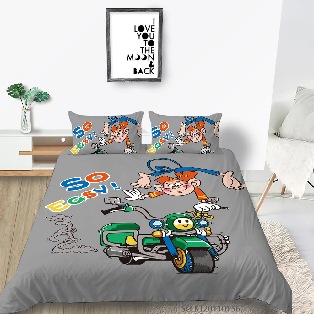 Sunshine Bed Comforter Set King Size Duvet Cover Set Cartoon Printing Pillowcase Modern Home Bed Set Bedroom Decoration
Sunshine Bed Comforter Set King Size Duvet Cover Set Cartoon Printing Pillowcase Modern Home Bed Set Bedroom Decoration