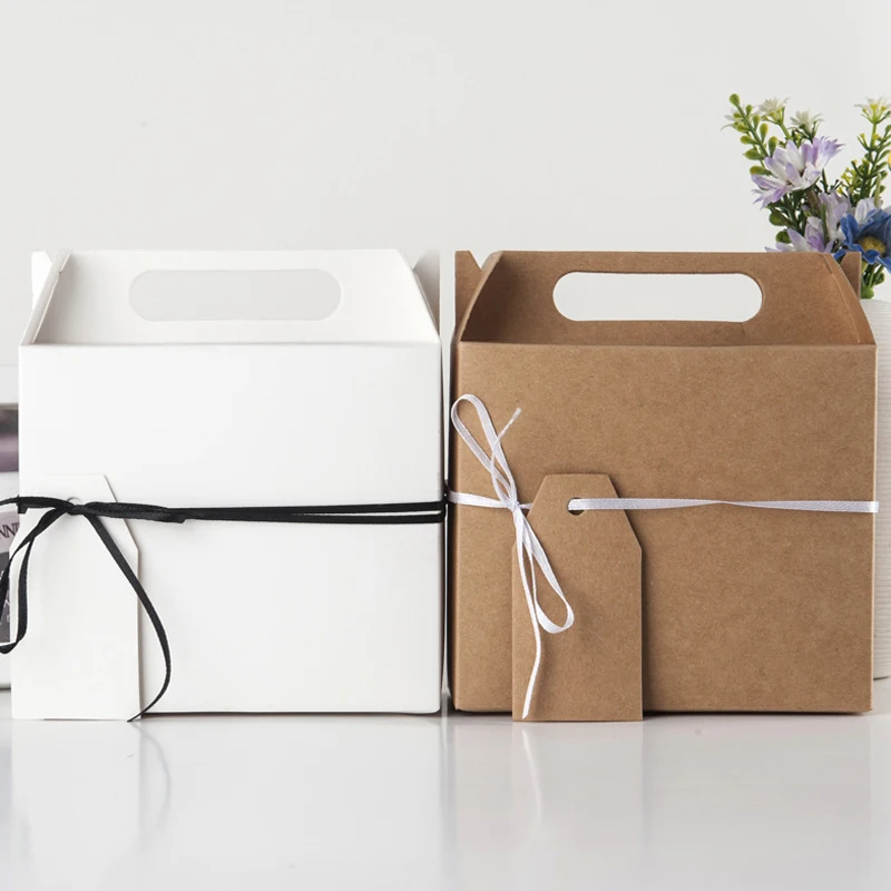 10pcs Kraft Paper Gift Box With Handle Boxes Christmas Birthday Wedding Party Candy Packing Candy Box With Label Card
10pcs Kraft Paper Gift Box With Handle Boxes Christmas Birthday Wedding Party Candy Packing Candy Box With Label Card
