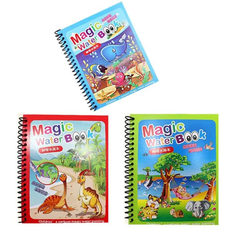 Magic Water Drawing Book Coloring Book Doodle Magic Pen Painting Drawing Book Reusable For Kids Toys Books Birthday Gift DJA88
Magic Water Drawing Book Coloring Book Doodle Magic Pen Painting Drawing Book Reusable For Kids Toys Books Birthday Gift DJA88