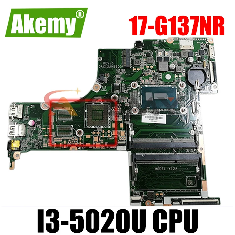 Для HP 17-g137nr Тетрадь портативных ПК Motherboardb 17-G 823290-601 823290-501 823290-001 аккумулятор большой емкости i3-5020U DAX12AMB6D0 100% рабочих 
Для HP 17-g137nr Тетрадь портативных ПК Motherboardb 17-G 823290-601 823290-501 823290-001 аккумулятор большой емкости i3-5020U DAX12AMB6D0 100% рабочих