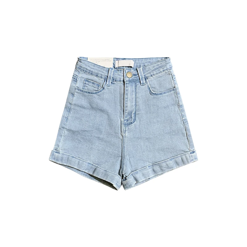 Classic basic curled Denim Short spring summer high waist straight leg wide leg pants
Classic basic curled Denim Short spring summer high waist straight leg wide leg pants