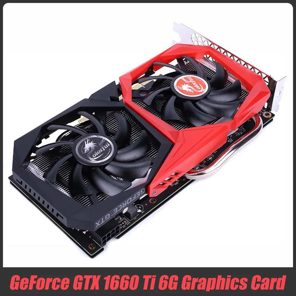 Совершенно новая цветная графическая карта GeForce GTX 1660 Ti 6G TU116 12nm 1536 1500 МГц-1770 МГц 120 Бит Вт TDP + HDMI-совместимая + DVI
Совершенно новая цветная графическая карта GeForce GTX 1660 Ti 6G TU116 12nm 1536 1500 МГц-1770 МГц 120 Бит Вт TDP + HDMI-совместимая + DVI