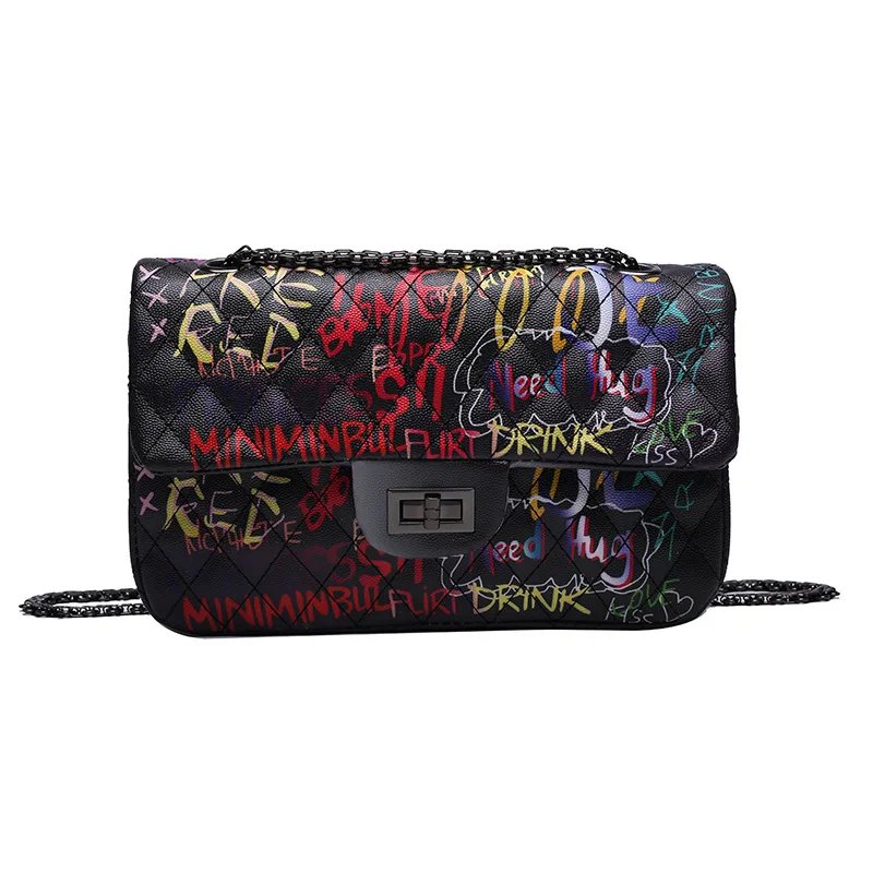 Lattice Chain Lock Graffiti Bag for Women 2021 New Fashion Crossbody Portable Hot Mom Female Bags Luxury Brand Designer Purse Gg
Lattice Chain Lock Graffiti Bag for Women 2021 New Fashion Crossbody Portable Hot Mom Female Bags Luxury Brand Designer Purse Gg