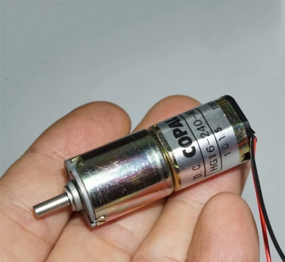 DC6V/12V 50mA 58rpm 16*41MM miniature planetary gear motor, reduction ratio 1:240, suitable for small appliances/toys
DC6V/12V 50mA 58rpm 16*41MM miniature planetary gear motor, reduction ratio 1:240, suitable for small appliances/toys