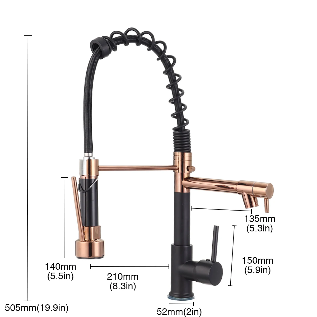 Black Golden 360 Degree Kitchen Faucet Nozzle Dual Mode Water Mixer Single Handle Hot Cold 2 Outlet Swivel Kitchen Taps
Black Golden 360 Degree Kitchen Faucet Nozzle Dual Mode Water Mixer Single Handle Hot Cold 2 Outlet Swivel Kitchen Taps