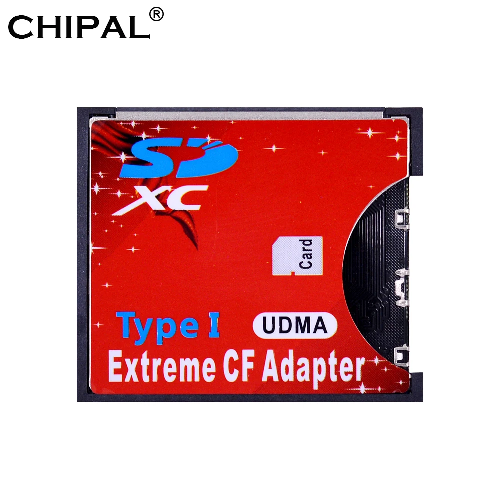 CHIPAL UDMA WiFi SD для карты CF адаптер MMC SDHC SDXC стандартной компактной вспышки тип I