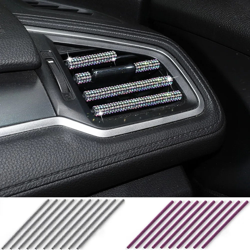 10Pcs Universal Car Air Conditioner Outlet Decorative U Shape Moulding Trim Strips Girl Women Flamboyant Interior
10Pcs Universal Car Air Conditioner Outlet Decorative U Shape Moulding Trim Strips Girl Women Flamboyant Interior